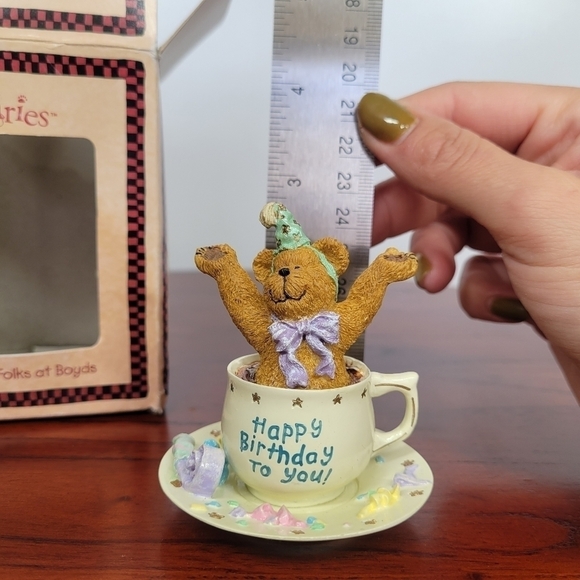 Boyds Bear Collection H.B. Teabearies Happy Birthday To You ! #24307 - Picture 13 of 16